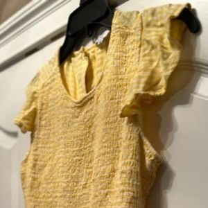 crown & ivy Brands Size - M Color - Yellow & White